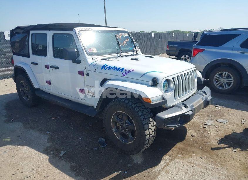 2021 Jeep Wrangler UNLIMITED SAHARA 4X4 (VIN 1C4HJXEN5MW544607) main photo