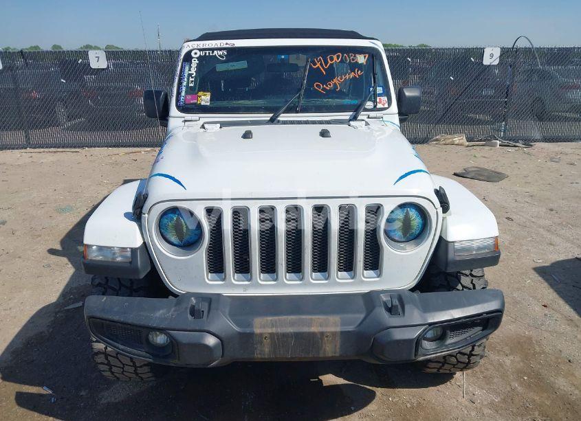 Photo 12 of 2021 Jeep Wrangler UNLIMITED SAHARA 4X4 (VIN 1C4HJXEN5MW544607)