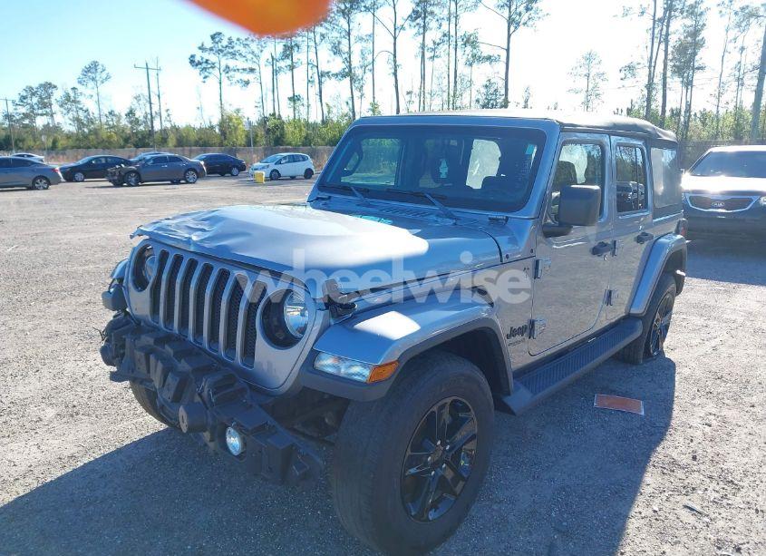 Photo 2 of 2020 Jeep Wrangler UNLIMITED SAHARA ALTITUDE 4X4 (VIN 1C4HJXEN6LW210682)