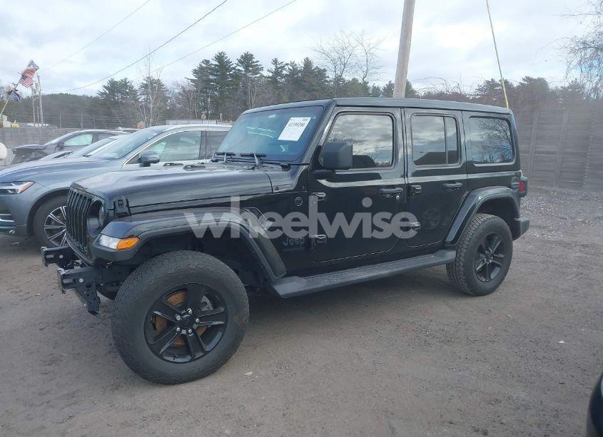Photo 14 of 2022 Jeep Wrangler UNLIMITED SAHARA ALTITUDE 4X4 (VIN 1C4HJXEN6NW121231)