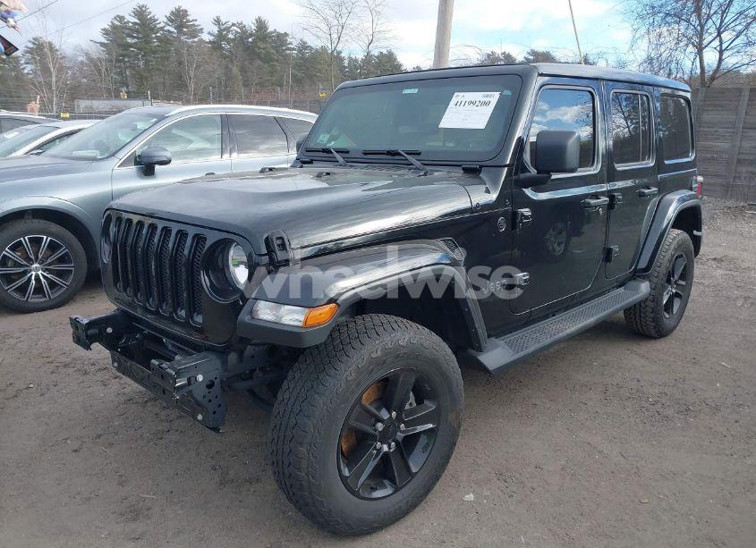 Photo 2 of 2022 Jeep Wrangler UNLIMITED SAHARA ALTITUDE 4X4 (VIN 1C4HJXEN6NW121231)