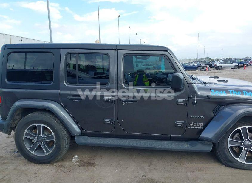 Photo 13 of 2023 Jeep Wrangler 4-DOOR SAHARA 4X4 (VIN 1C4HJXEN6PW639004)