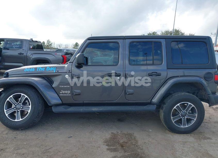 Photo 14 of 2023 Jeep Wrangler 4-DOOR SAHARA 4X4 (VIN 1C4HJXEN6PW639004)