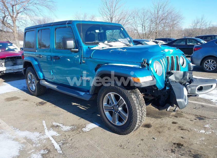 2019 Jeep Wrangler UNLIMITED SAHARA 4X4 (VIN 1C4HJXEN7KW641854) main photo