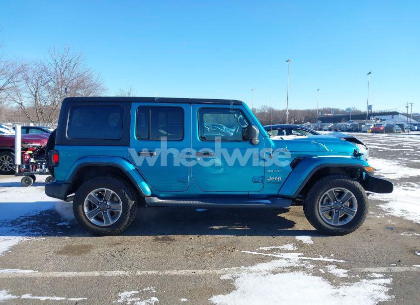 Photo 13 of 2019 Jeep Wrangler UNLIMITED SAHARA 4X4 (VIN 1C4HJXEN7KW641854)