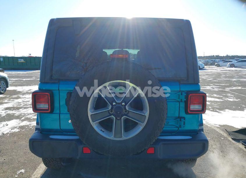 Photo 16 of 2019 Jeep Wrangler UNLIMITED SAHARA 4X4 (VIN 1C4HJXEN7KW641854)