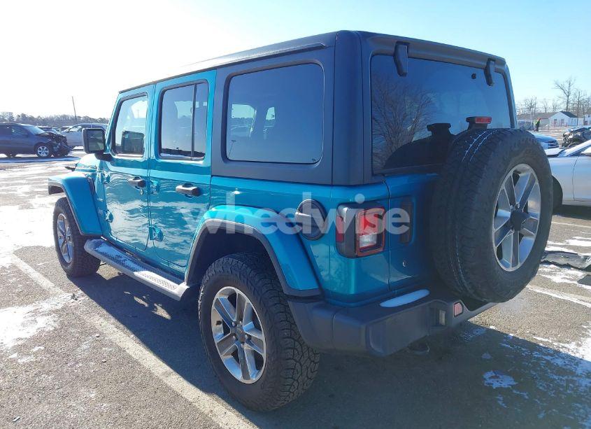 Photo 3 of 2019 Jeep Wrangler UNLIMITED SAHARA 4X4 (VIN 1C4HJXEN7KW641854)