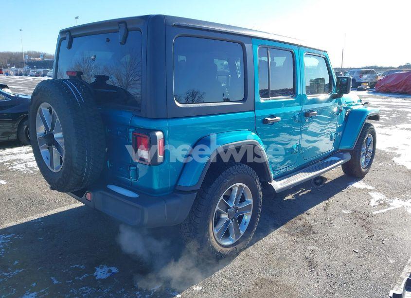 Photo 4 of 2019 Jeep Wrangler UNLIMITED SAHARA 4X4 (VIN 1C4HJXEN7KW641854)