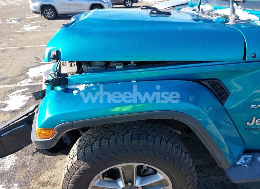 Photo 6 of 2019 Jeep Wrangler UNLIMITED SAHARA 4X4 (VIN 1C4HJXEN7KW641854)