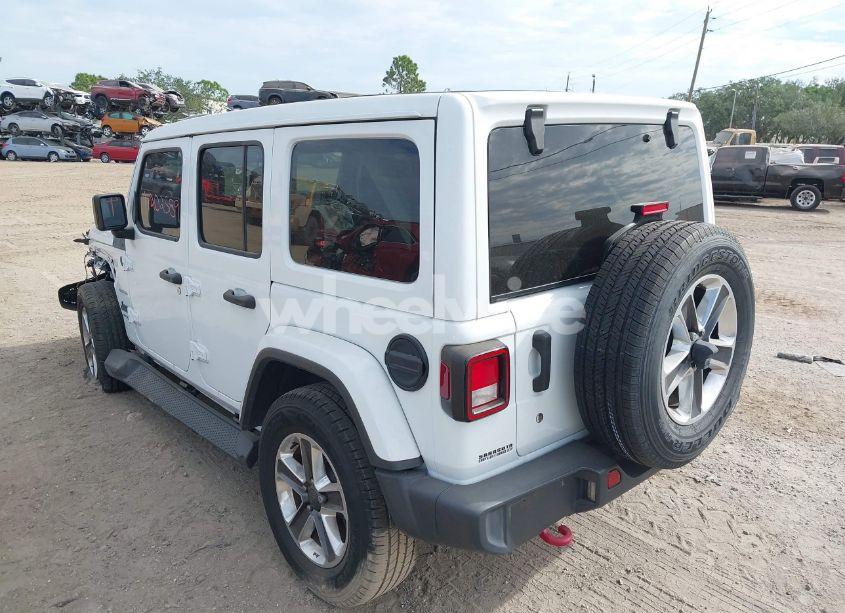 Photo 3 of 2020 Jeep Wrangler UNLIMITED SAHARA 4X4 (VIN 1C4HJXEN7LW104869)