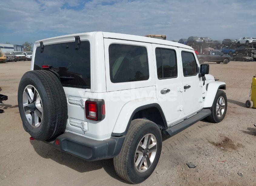 Photo 4 of 2020 Jeep Wrangler UNLIMITED SAHARA 4X4 (VIN 1C4HJXEN7LW104869)