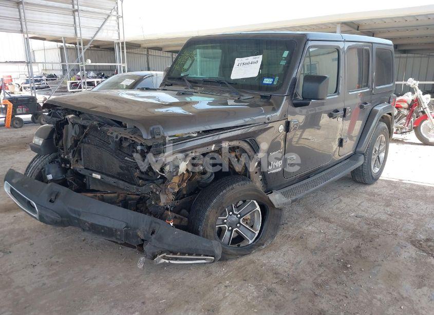 Photo 2 of 2020 Jeep Wrangler UNLIMITED SAHARA 4X4 (VIN 1C4HJXEN7LW197909)