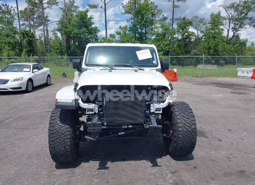 Photo 12 of 2021 Jeep Wrangler UNLIMITED SAHARA 4X4 (VIN 1C4HJXEN7MW518395)