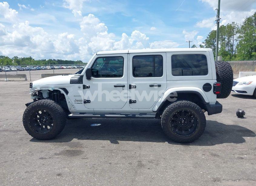 Photo 14 of 2021 Jeep Wrangler UNLIMITED SAHARA 4X4 (VIN 1C4HJXEN7MW518395)