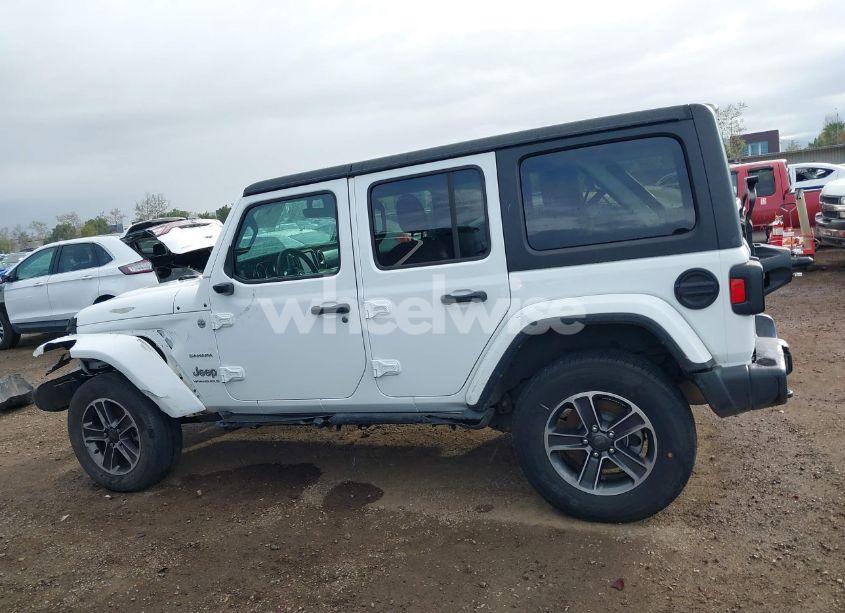 Photo 14 of 2023 Jeep Wrangler 4-DOOR SAHARA 4X4 (VIN 1C4HJXEN7PW701607)