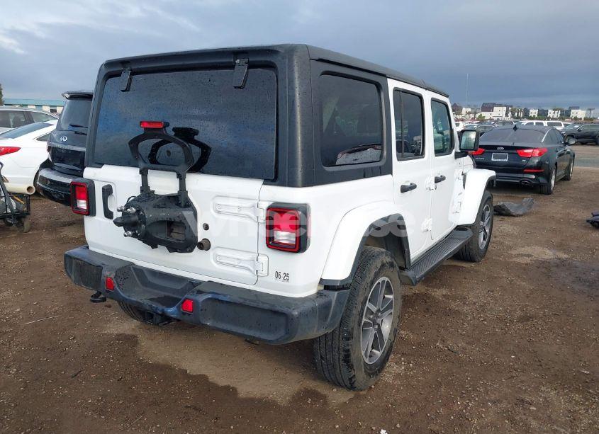 Photo 4 of 2023 Jeep Wrangler 4-DOOR SAHARA 4X4 (VIN 1C4HJXEN7PW701607)