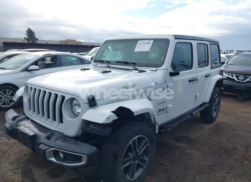 Photo 6 of 2023 Jeep Wrangler 4-DOOR SAHARA 4X4 (VIN 1C4HJXEN7PW701607)