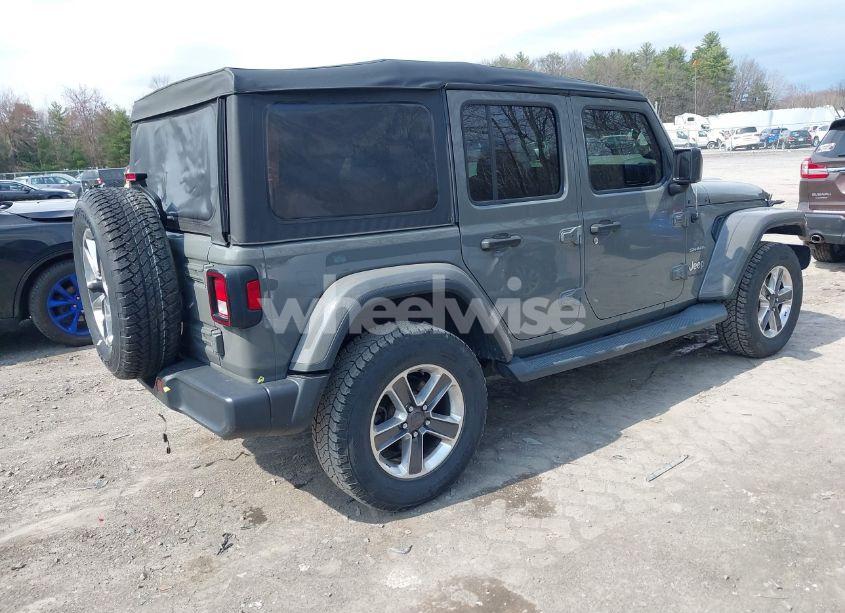 Photo 4 of 2018 Jeep Wrangler UNLIMITED SAHARA 4X4 (VIN 1C4HJXEN8JW329816)