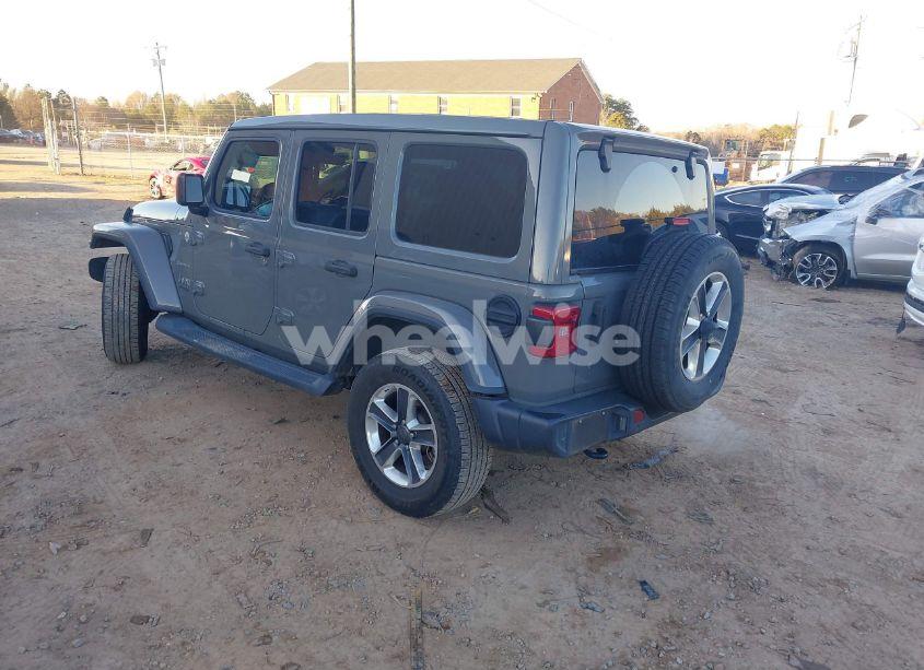 Photo 3 of 2019 Jeep Wrangler UNLIMITED SAHARA 4X4 (VIN 1C4HJXEN8KW597086)