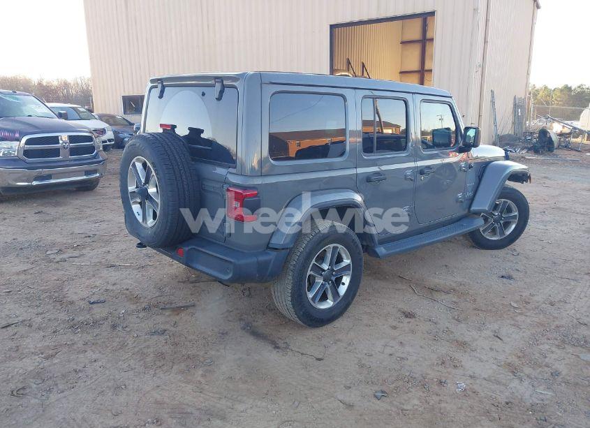 Photo 4 of 2019 Jeep Wrangler UNLIMITED SAHARA 4X4 (VIN 1C4HJXEN8KW597086)