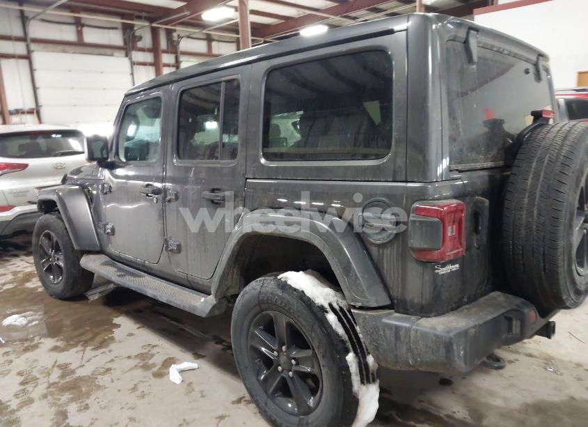 Photo 3 of 2020 Jeep Wrangler UNLIMITED SAHARA ALTITUDE 4X4 (VIN 1C4HJXEN8LW293757)