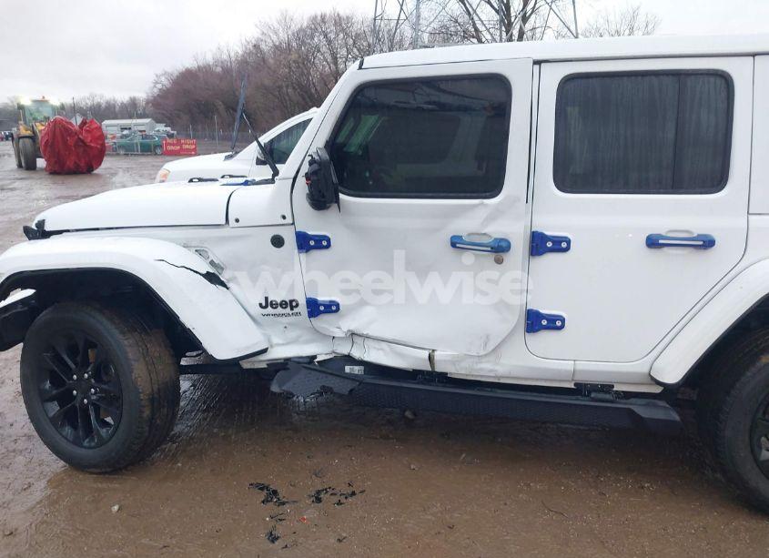 Photo 14 of 2021 Jeep Wrangler UNLIMITED HIGH ALTITUDE 4X4 (VIN 1C4HJXEN8MW534430)