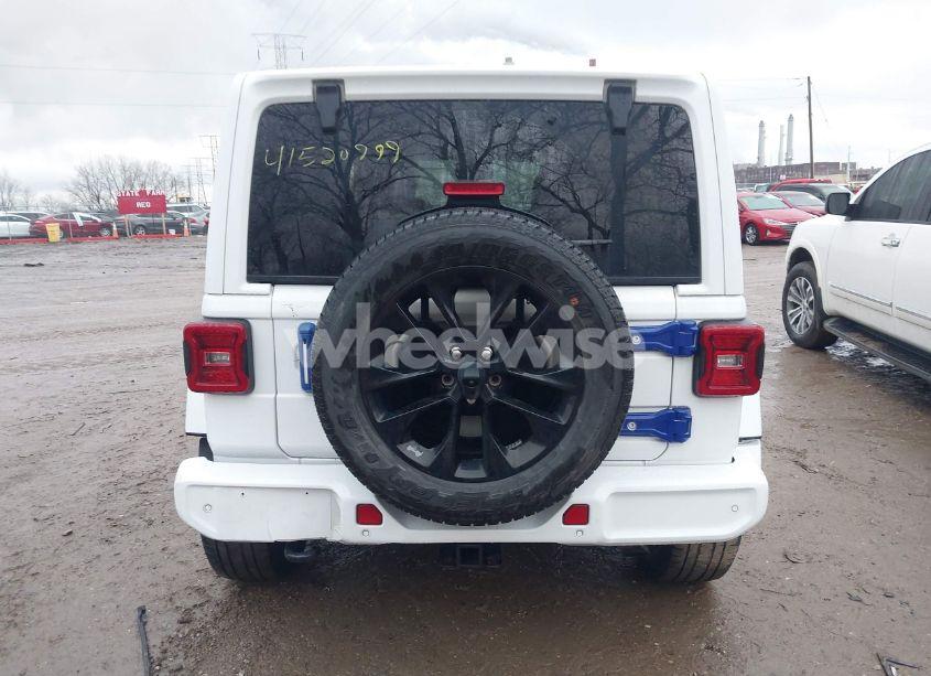 Photo 16 of 2021 Jeep Wrangler UNLIMITED HIGH ALTITUDE 4X4 (VIN 1C4HJXEN8MW534430)