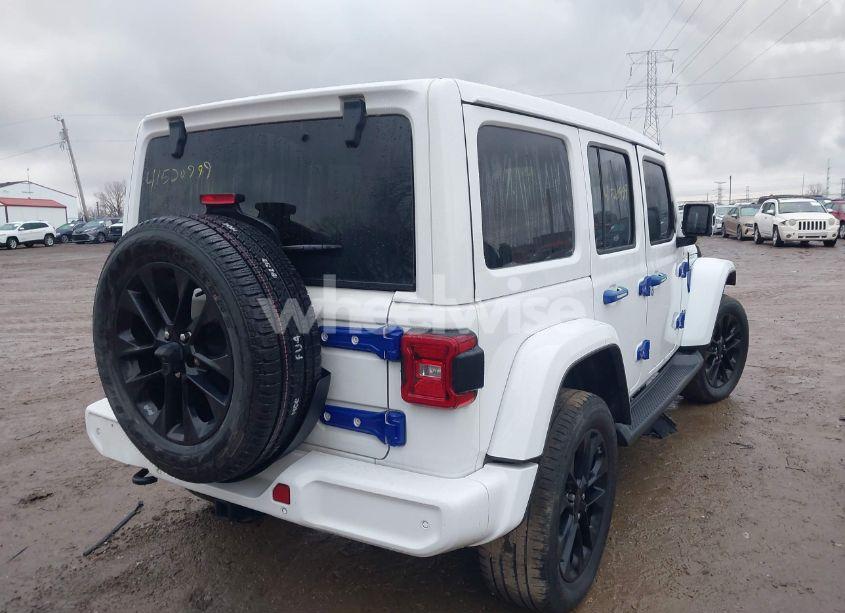 Photo 4 of 2021 Jeep Wrangler UNLIMITED HIGH ALTITUDE 4X4 (VIN 1C4HJXEN8MW534430)