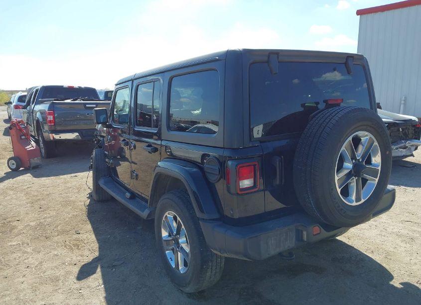 Photo 3 of 2021 Jeep Wrangler UNLIMITED SAHARA 4X4 (VIN 1C4HJXEN8MW544889)