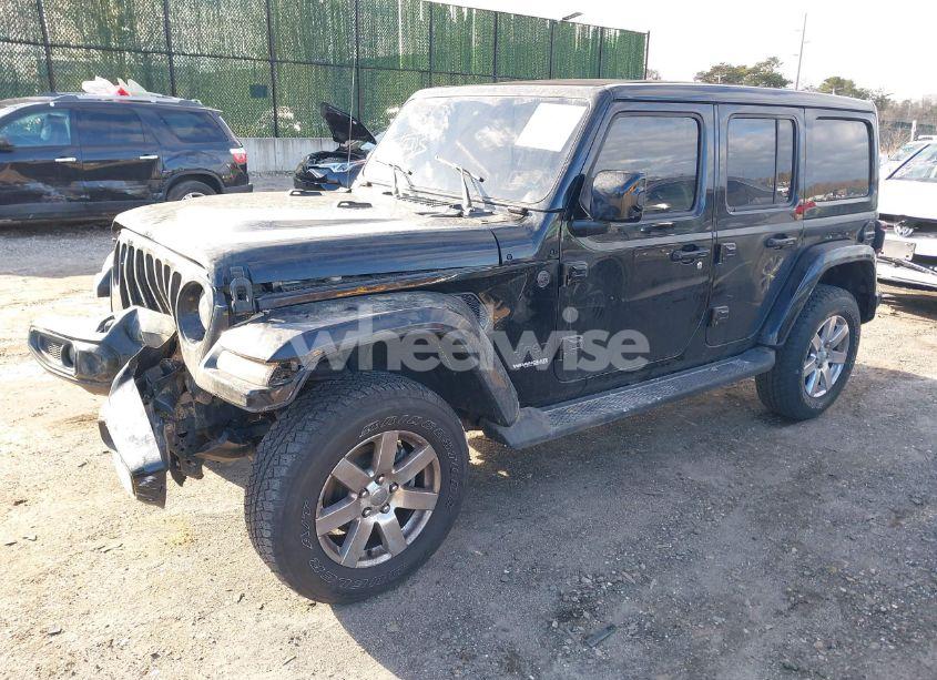 Photo 2 of 2021 Jeep Wrangler UNLIMITED HIGH ALTITUDE 4X4 (VIN 1C4HJXEN8MW752660)