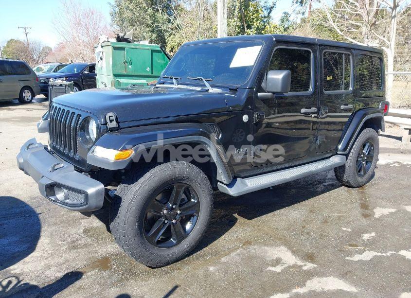 Photo 2 of 2020 Jeep Wrangler UNLIMITED SAHARA ALTITUDE 4X4 (VIN 1C4HJXEN9LW145262)