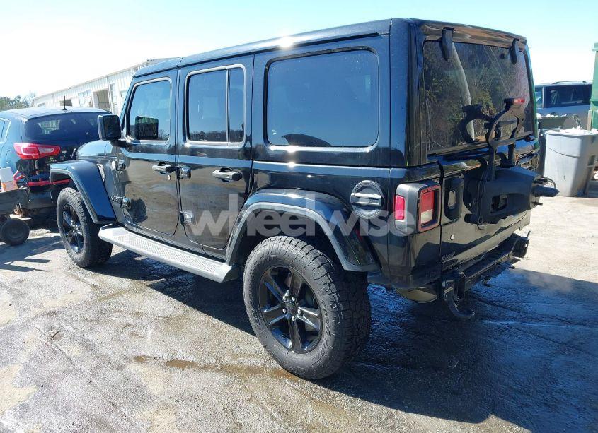 Photo 3 of 2020 Jeep Wrangler UNLIMITED SAHARA ALTITUDE 4X4 (VIN 1C4HJXEN9LW145262)