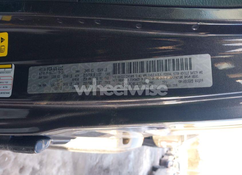 Photo 9 of 2020 Jeep Wrangler UNLIMITED SAHARA 4X4 (VIN 1C4HJXEN9LW157444)