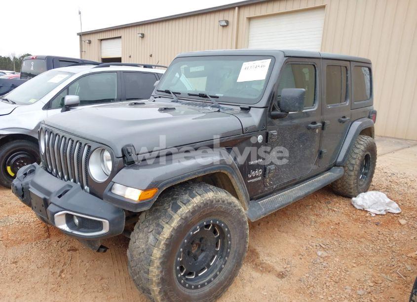 Photo 2 of 2020 Jeep Wrangler UNLIMITED SAHARA 4X4 (VIN 1C4HJXEN9LW269015)