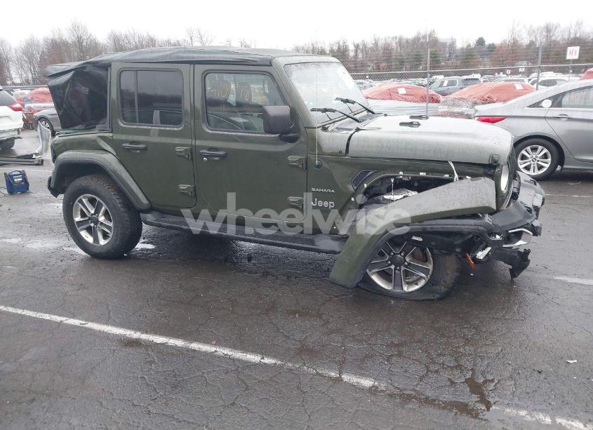 Photo 13 of 2021 Jeep Wrangler UNLIMITED SAHARA 4X4 (VIN 1C4HJXEN9MW613766)