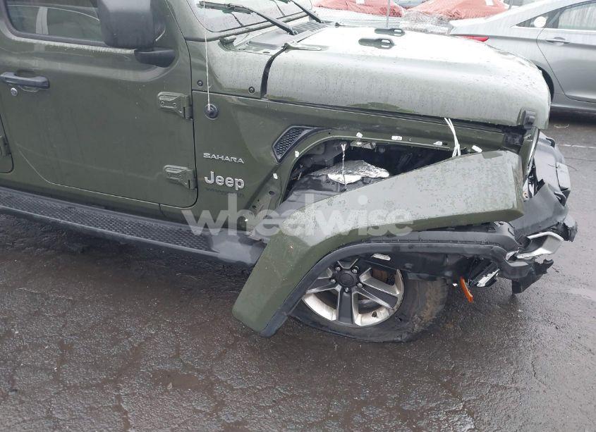 Photo 17 of 2021 Jeep Wrangler UNLIMITED SAHARA 4X4 (VIN 1C4HJXEN9MW613766)