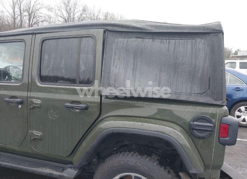 Photo 20 of 2021 Jeep Wrangler UNLIMITED SAHARA 4X4 (VIN 1C4HJXEN9MW613766)