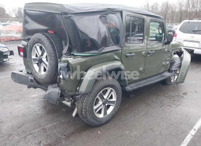Photo 4 of 2021 Jeep Wrangler UNLIMITED SAHARA 4X4 (VIN 1C4HJXEN9MW613766)