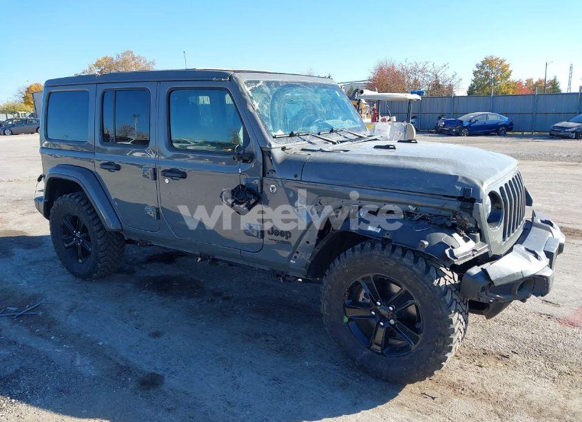 2021 Jeep Wrangler UNLIMITED SAHARA ALTITUDE 4X4 (VIN 1C4HJXEN9MW649635) main photo