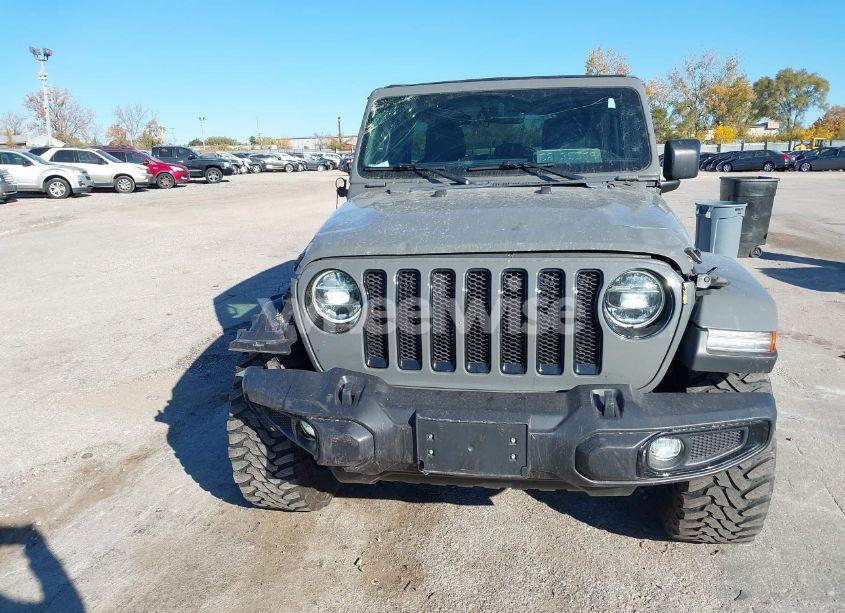 Photo 12 of 2021 Jeep Wrangler UNLIMITED SAHARA ALTITUDE 4X4 (VIN 1C4HJXEN9MW649635)