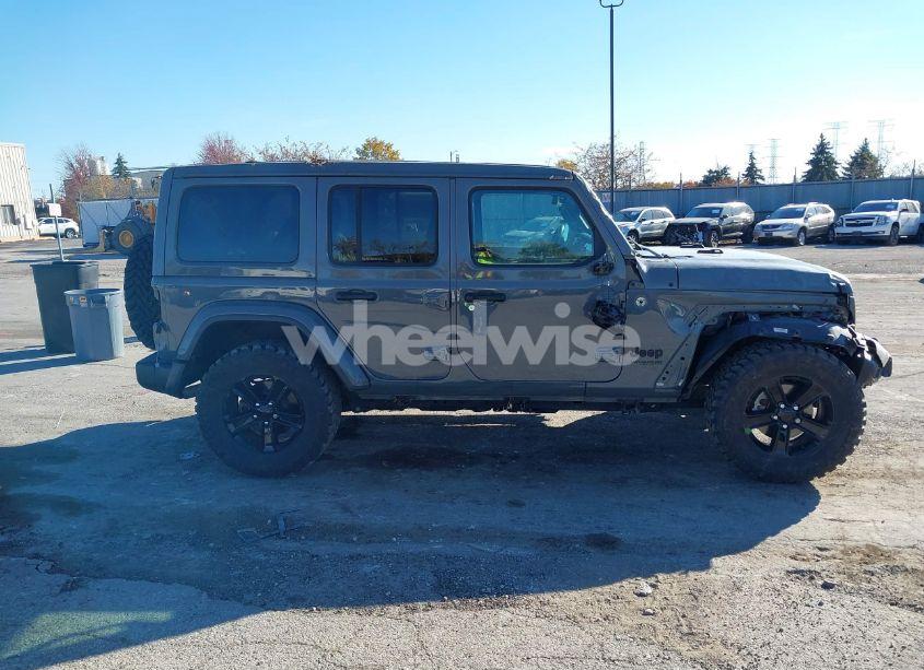 Photo 13 of 2021 Jeep Wrangler UNLIMITED SAHARA ALTITUDE 4X4 (VIN 1C4HJXEN9MW649635)