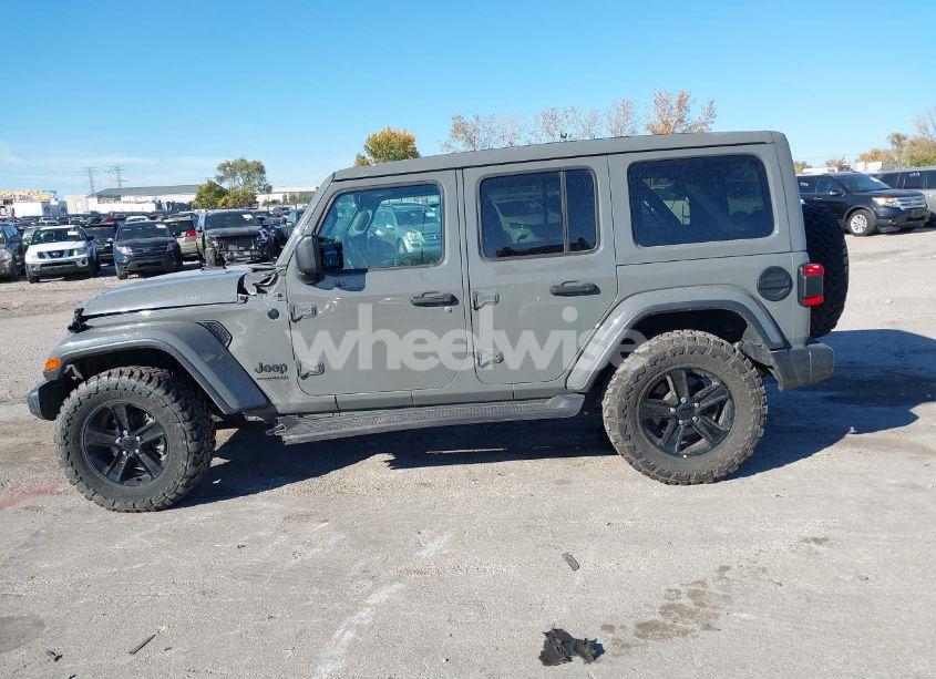 Photo 14 of 2021 Jeep Wrangler UNLIMITED SAHARA ALTITUDE 4X4 (VIN 1C4HJXEN9MW649635)
