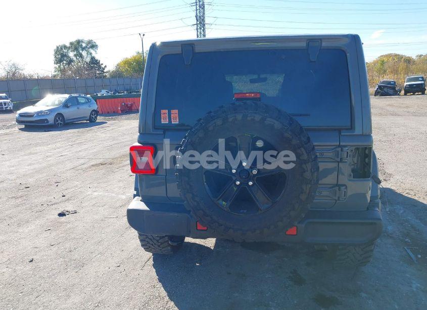 Photo 16 of 2021 Jeep Wrangler UNLIMITED SAHARA ALTITUDE 4X4 (VIN 1C4HJXEN9MW649635)