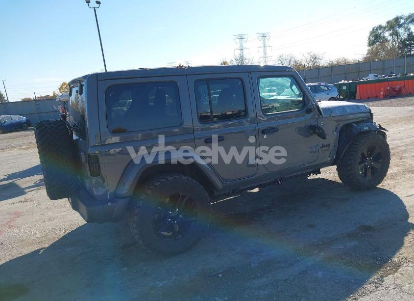 Photo 4 of 2021 Jeep Wrangler UNLIMITED SAHARA ALTITUDE 4X4 (VIN 1C4HJXEN9MW649635)