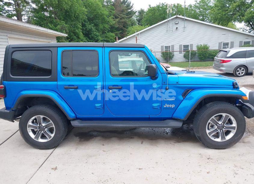 Photo 14 of 2023 Jeep Wrangler 4-DOOR SAHARA 4X4 (VIN 1C4HJXEN9PW508133)