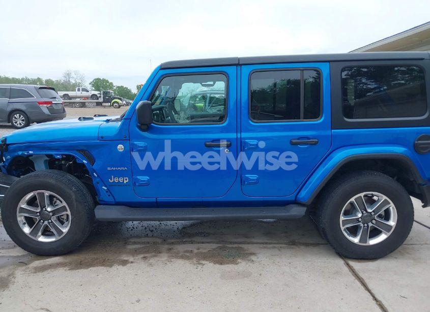 Photo 15 of 2023 Jeep Wrangler 4-DOOR SAHARA 4X4 (VIN 1C4HJXEN9PW508133)