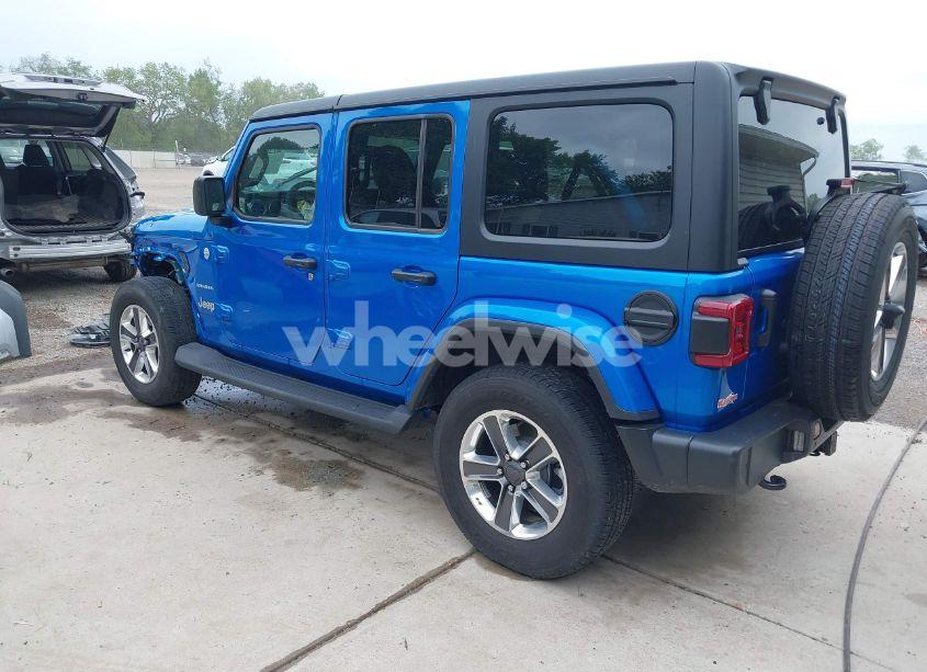 Photo 3 of 2023 Jeep Wrangler 4-DOOR SAHARA 4X4 (VIN 1C4HJXEN9PW508133)