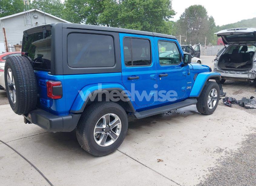 Photo 4 of 2023 Jeep Wrangler 4-DOOR SAHARA 4X4 (VIN 1C4HJXEN9PW508133)