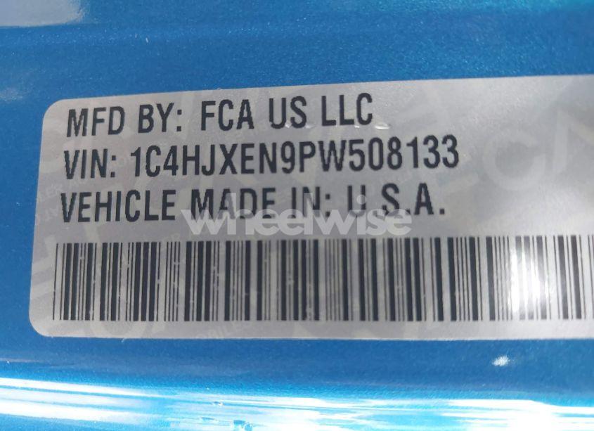 Photo 9 of 2023 Jeep Wrangler 4-DOOR SAHARA 4X4 (VIN 1C4HJXEN9PW508133)