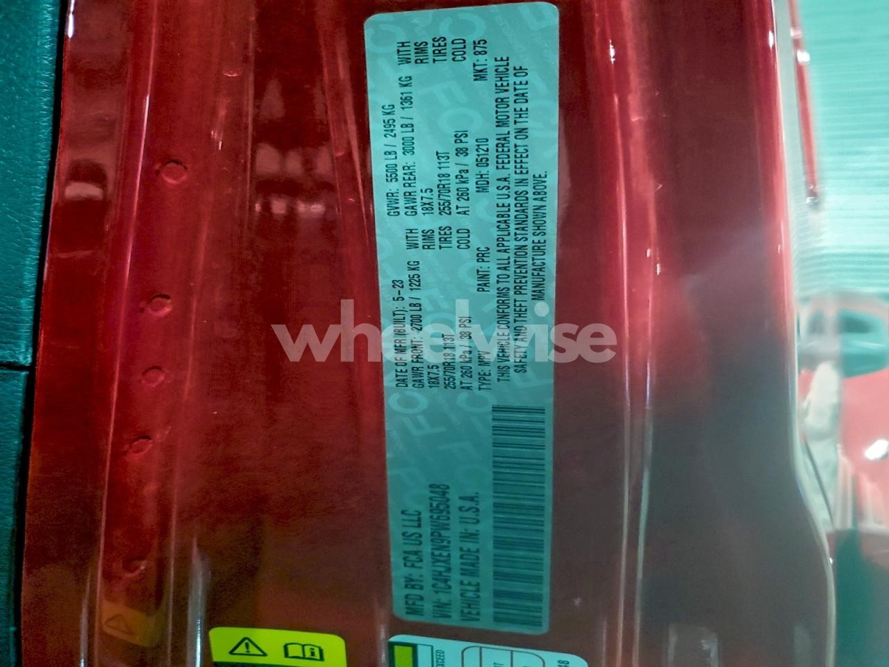 Photo 13 of 2023 JEEP WRANGLER SAHARA (VIN 1C4HJXEN9PW695048)